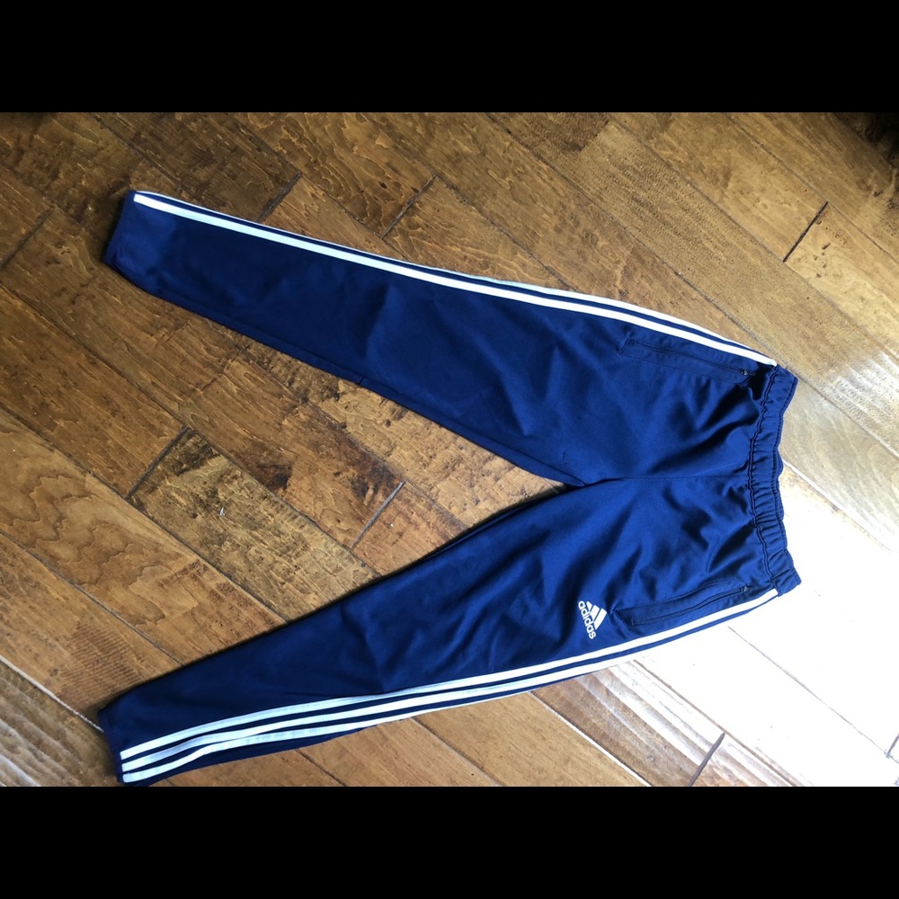 Adidas soccer training pants. Medium